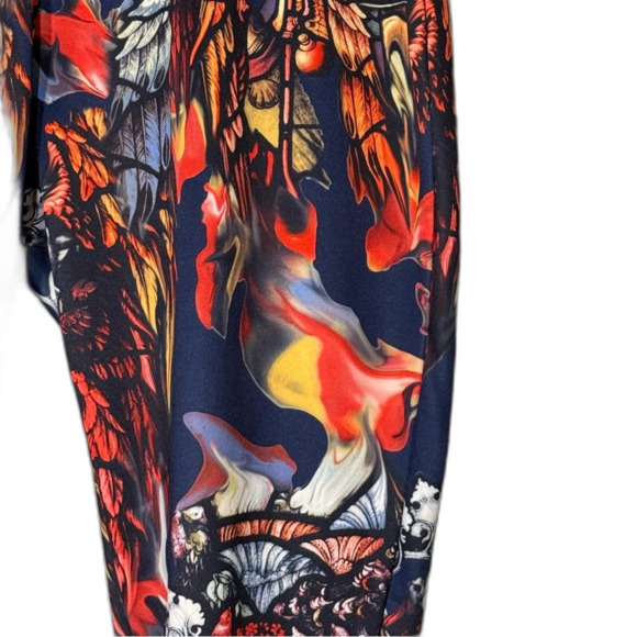 Torrid Colorful Leggings size 46 geometric print - Picture 3 of 8